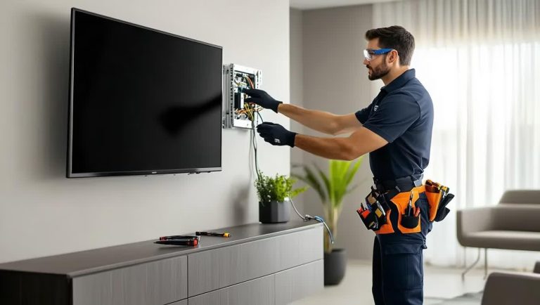 TV mounting London Ontario - Triple Home Service