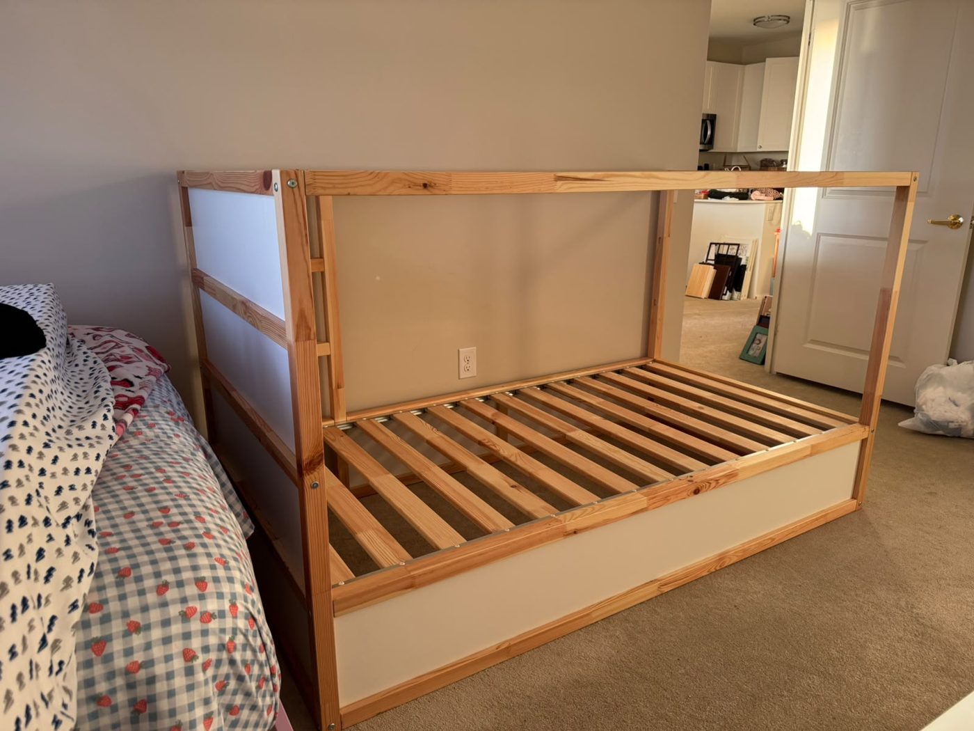 IKEA KURA bed reassembled as a low bed in London Ontario