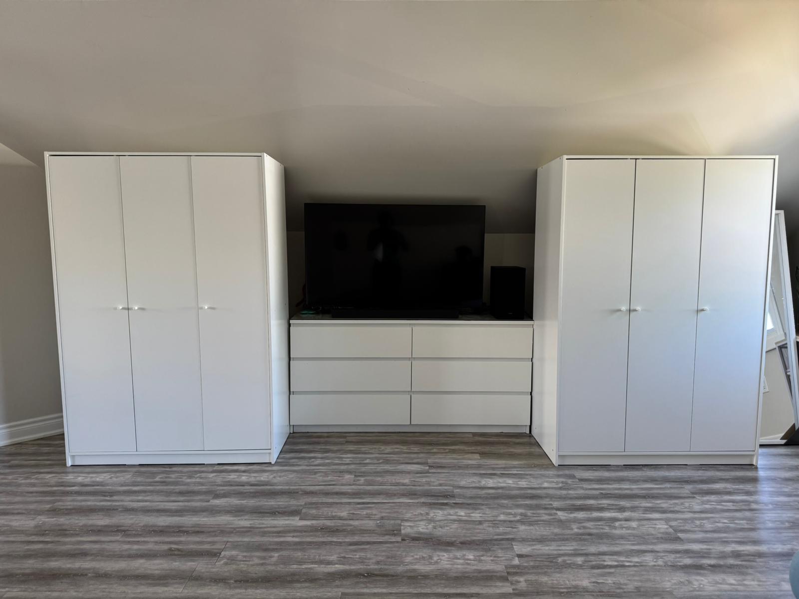 Furniture assembly Woodstock - wardrobes and dresser assembled by Triple Home Service